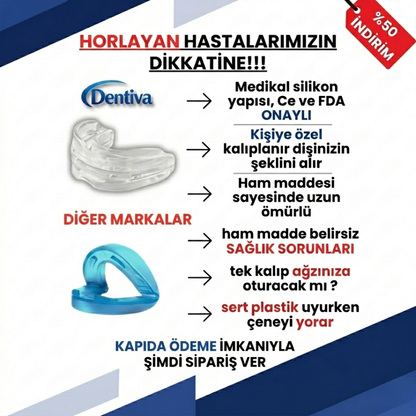 Dentiva Horlama Engelleyici Ağızlık