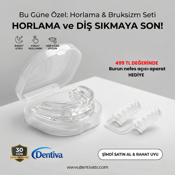 Dentiva Horlama | Diş Gıcırdatma Önleyici Aparat
